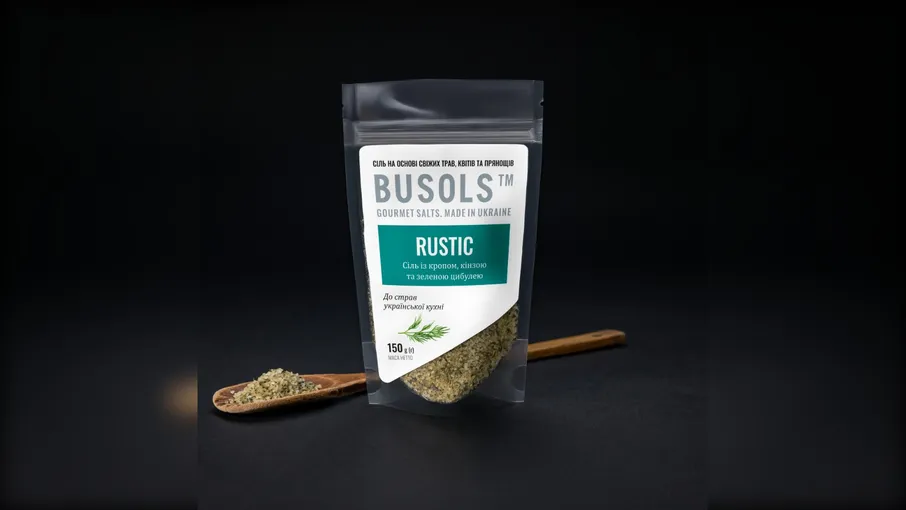 RUSTIC сіль із кропом, кінзою та зеленою цибулею - 5