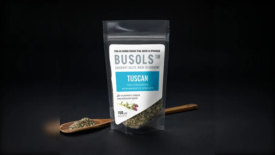 TUSCAN Сіль із базиліком, розмарином та чебрецем - 4
