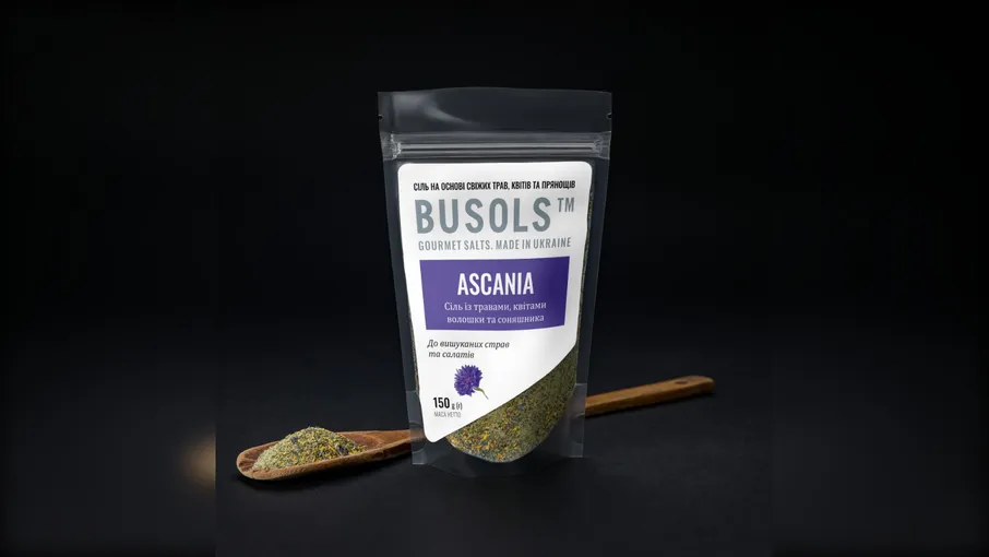 ASCANIA Сіль із квітами волошки та соняшника - 3