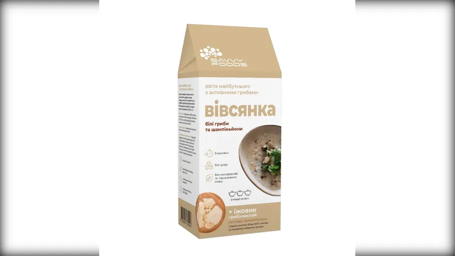 Вівсянка "Білі гриби та шампіньйони", 150 г - 4