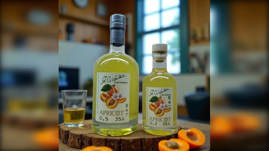 Настоянка "Apricot" 35% 500 мл, ЯGidna - 4