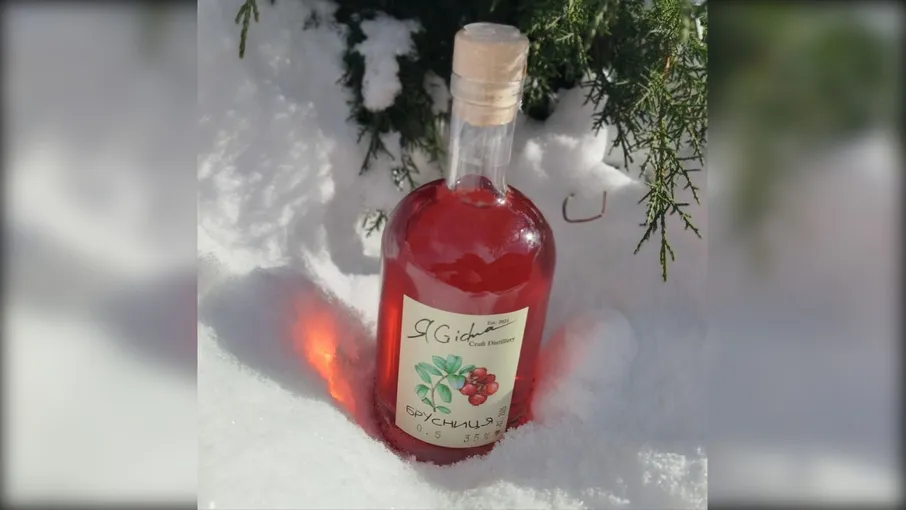 Настоянка "Брусниця" 35% 500 мл, ЯGidna - 4