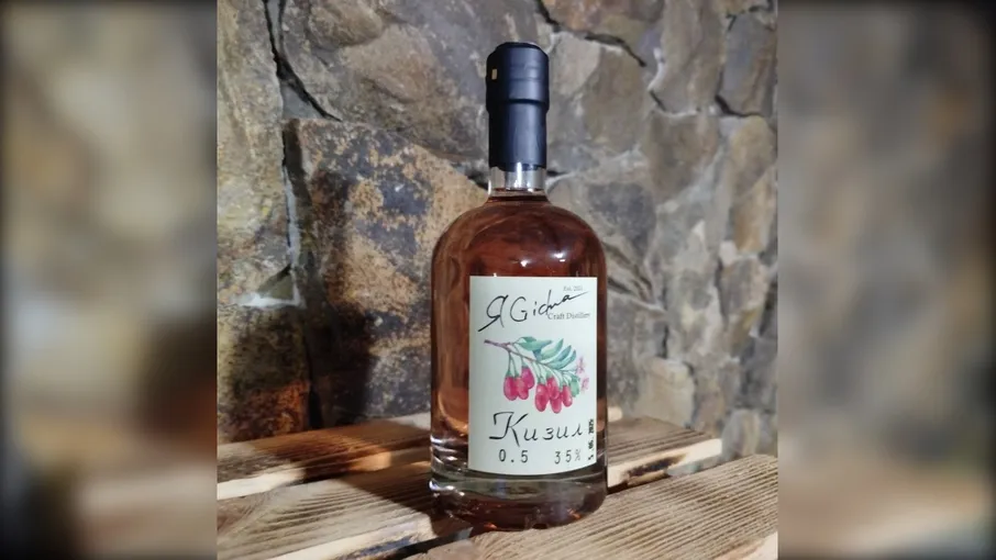 Настоянка "Кизил" 35% 500 мл, ЯGidna - 4