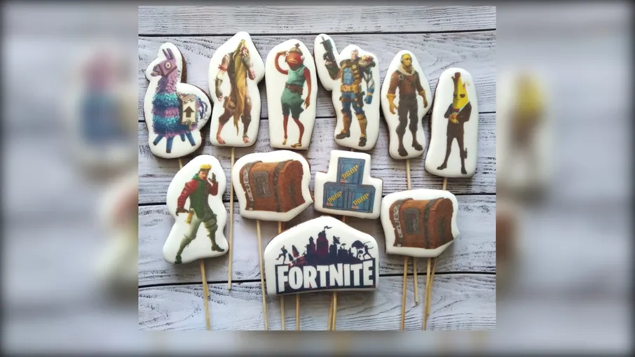 Набір пряників Fortnite з героями - 4