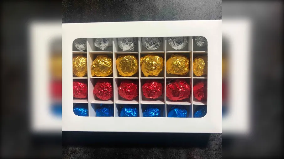 Асорті авторських шоколадних трюфелів 24 шт - 3