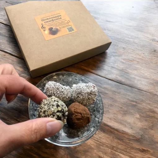 Асорті шоколадних трюфелів Шоколадна симфонія - 2