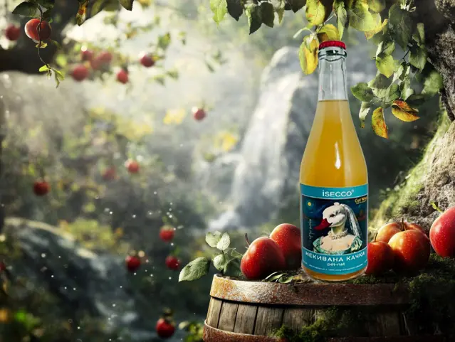 ISECCO НЕКИВАНА КАЧКА яблучний pét-nat - 2