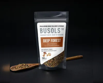 DEEP FOREST Сіль із бузиною та грибами  -harvy.market