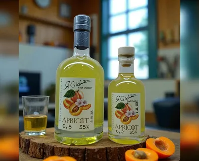 Настоянка "Apricot" 35% 500 мл, ЯGidna-harvy.market