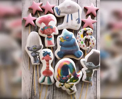 Набір пряників Тролі з зірочками-harvy.market