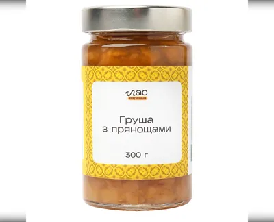 Крафтове варення Лас Груша з прянощами 300 г-harvy.market