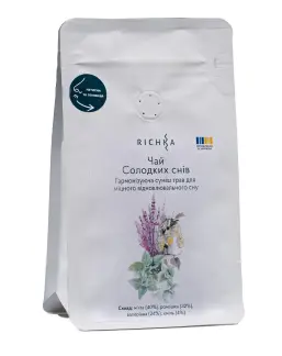 Трав’яний чай Richka “Солодких снів” 50 грам-harvy.market