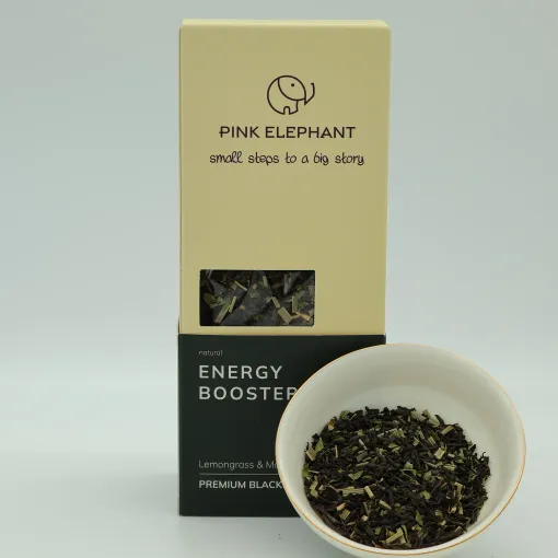 Чорний чай з лемонграсом та морінгою для енергії - 2