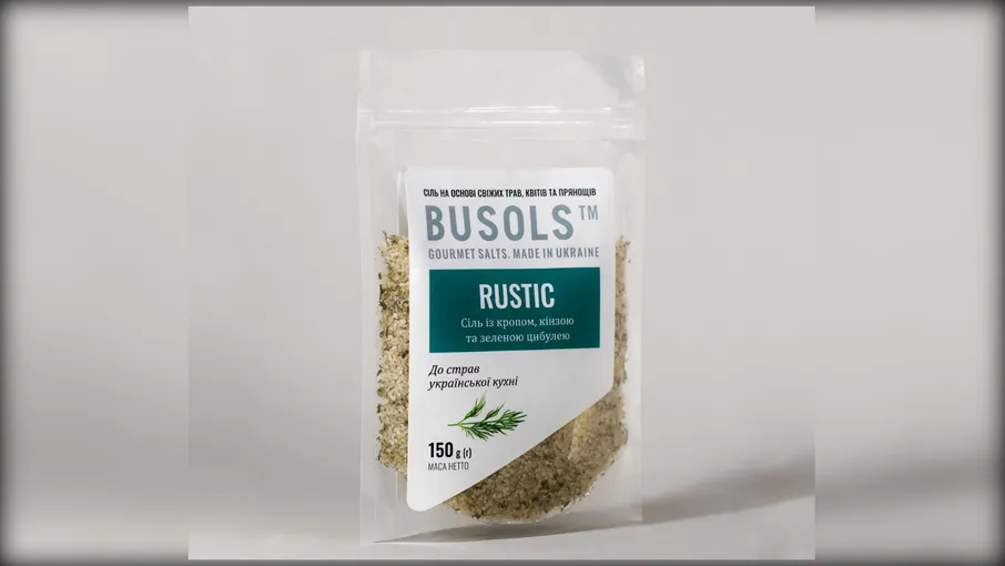 RUSTIC сіль із кропом, кінзою та зеленою цибулею - 2