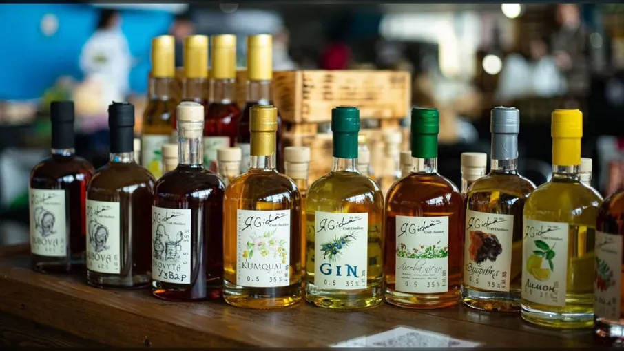 Настоянка "Кизил" 35% 500 мл, ЯGidna - 2