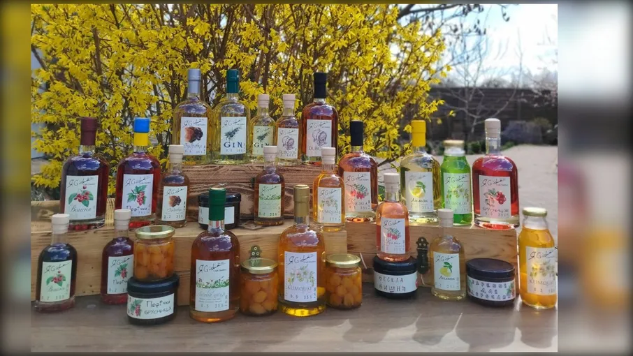 Настоянка "Кизил" 35% 500 мл, ЯGidna - 3