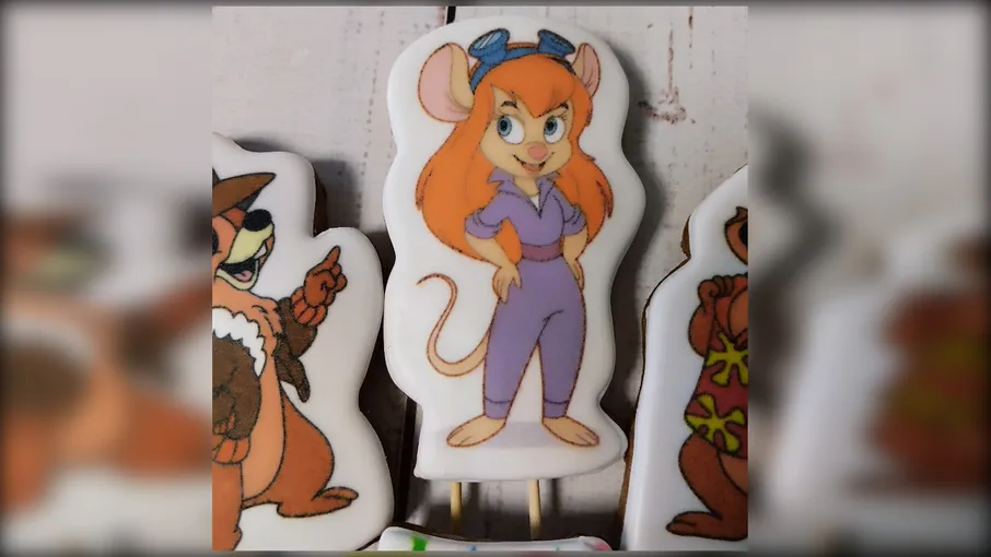 Набір пряників «Чіп і Дейл, Гаєчка, цифра 5» - 2