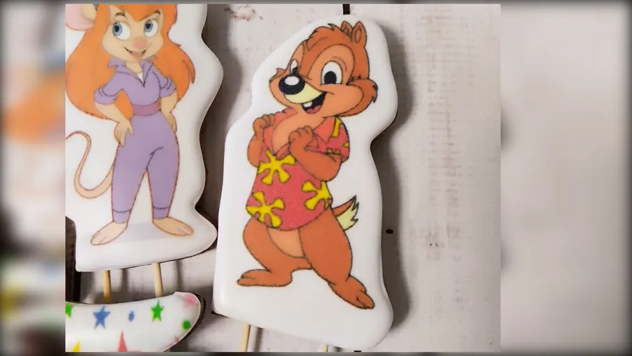 Набір пряників «Чіп і Дейл, Гаєчка, цифра 5» - 3