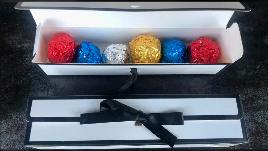 Асорті авторських шоколадних трюфелів 6 шт - 2