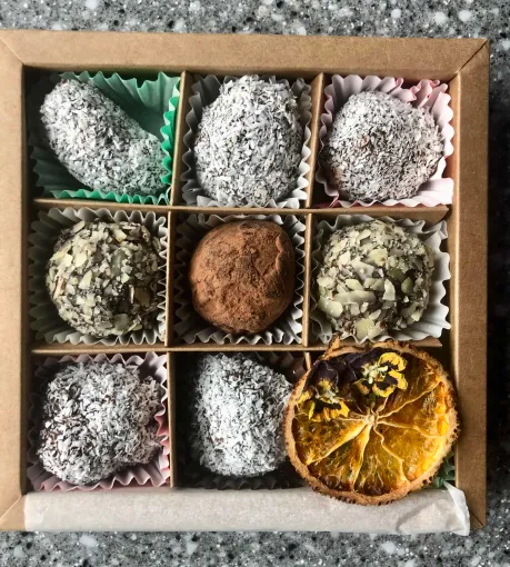 Асорті шоколадних трюфелів Шоколадна симфонія - 1