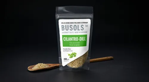 CILANTRO-DILL Сіль із кінзою, кропом та часником - 1