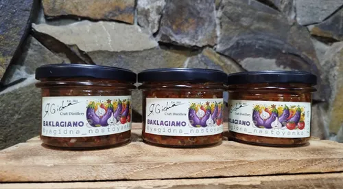 Мариновані баклажани "Baklagiano" 235 мл, ЯGidna - 1