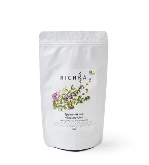 Трав’яний чай Richka “Бадьорість” 50 грам-harvy.market