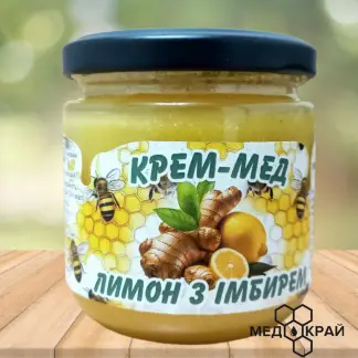 Крем-мед з лимоном та імбирем-harvy.market