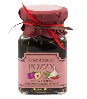 В'ялена слива Pozzy з прованськими травами 150г-harvy.market